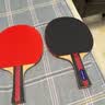 红双喜 DHS sh-03乒乓球拍儿童小学生入门级娱乐乒乓拍 双横对拍+6球 实拍图