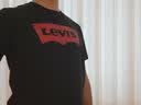 李维斯Levi's情侣美式宽松印花时尚简约舒适潮流纯棉圆领短袖T恤 实拍图