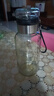 【送杯套】大容量加厚玻璃杯子便携杯茶水分离带杯套泡茶水杯 透明 1000ml吨吨桶 1只装 实拍图
