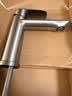 恒洁（HEGII）面盆水龙头 304不锈钢卫生间洗手盆冷热水龙头HMF913-111-SN 实拍图