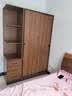 唐辑实木衣柜卧室现代简约家用推拉门储物大衣柜100*50*200cm 实拍图