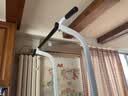 迈康（MIKING）单杠家用引体向上器室内单双杠多功能儿童增高男女士拉伸健身器材 4001F白色【防侧翻，不占空间】 实拍图