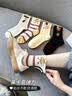 俞兆林5双袜子女士中筒袜春夏季女生条纹可爱棉袜学院风防臭无骨长筒袜 实拍图