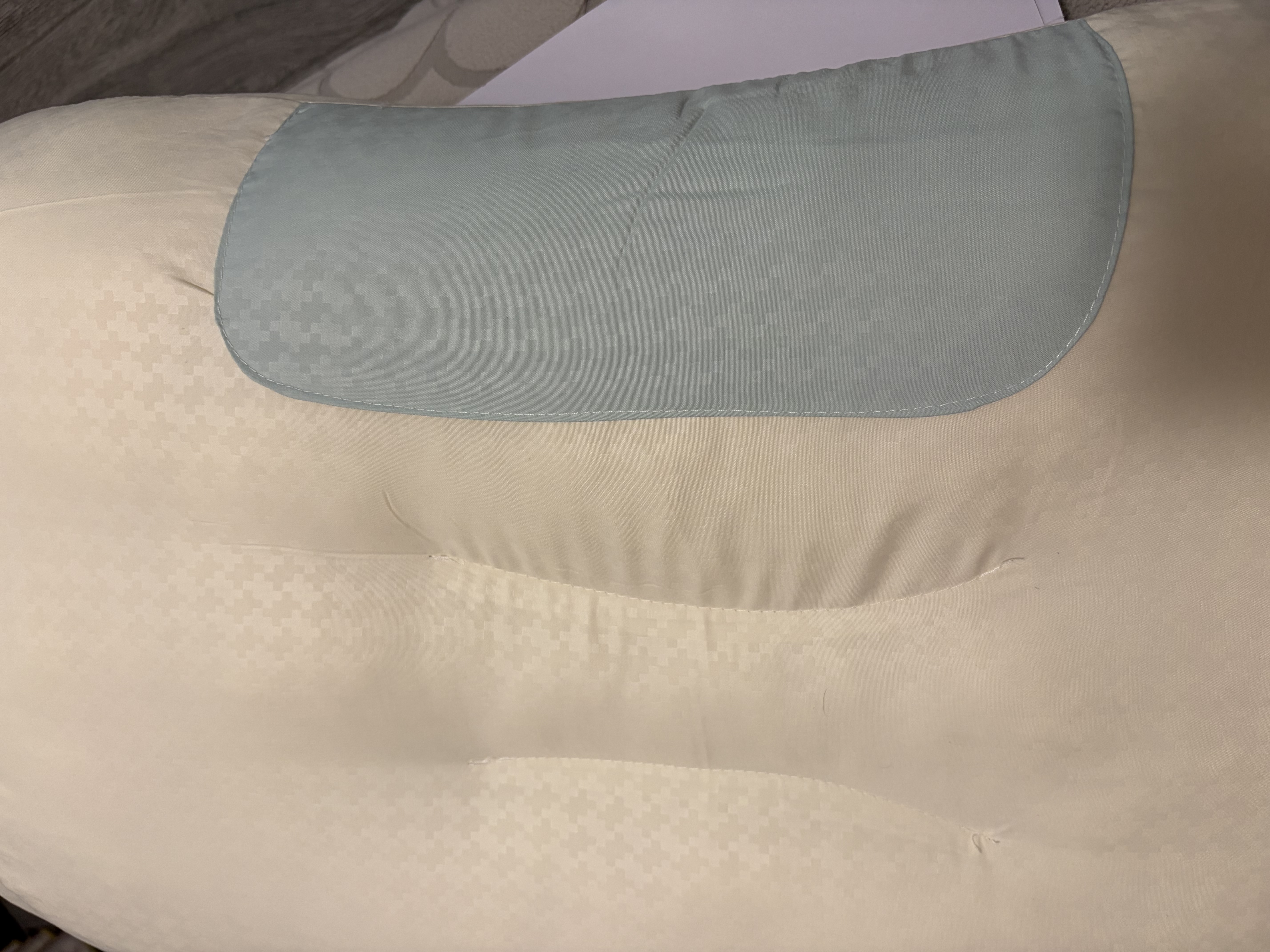 红豆A类抗菌枕头枕芯护颈枕睡眠颈椎病深度睡觉专用中枕48*74cm一对装 实拍图