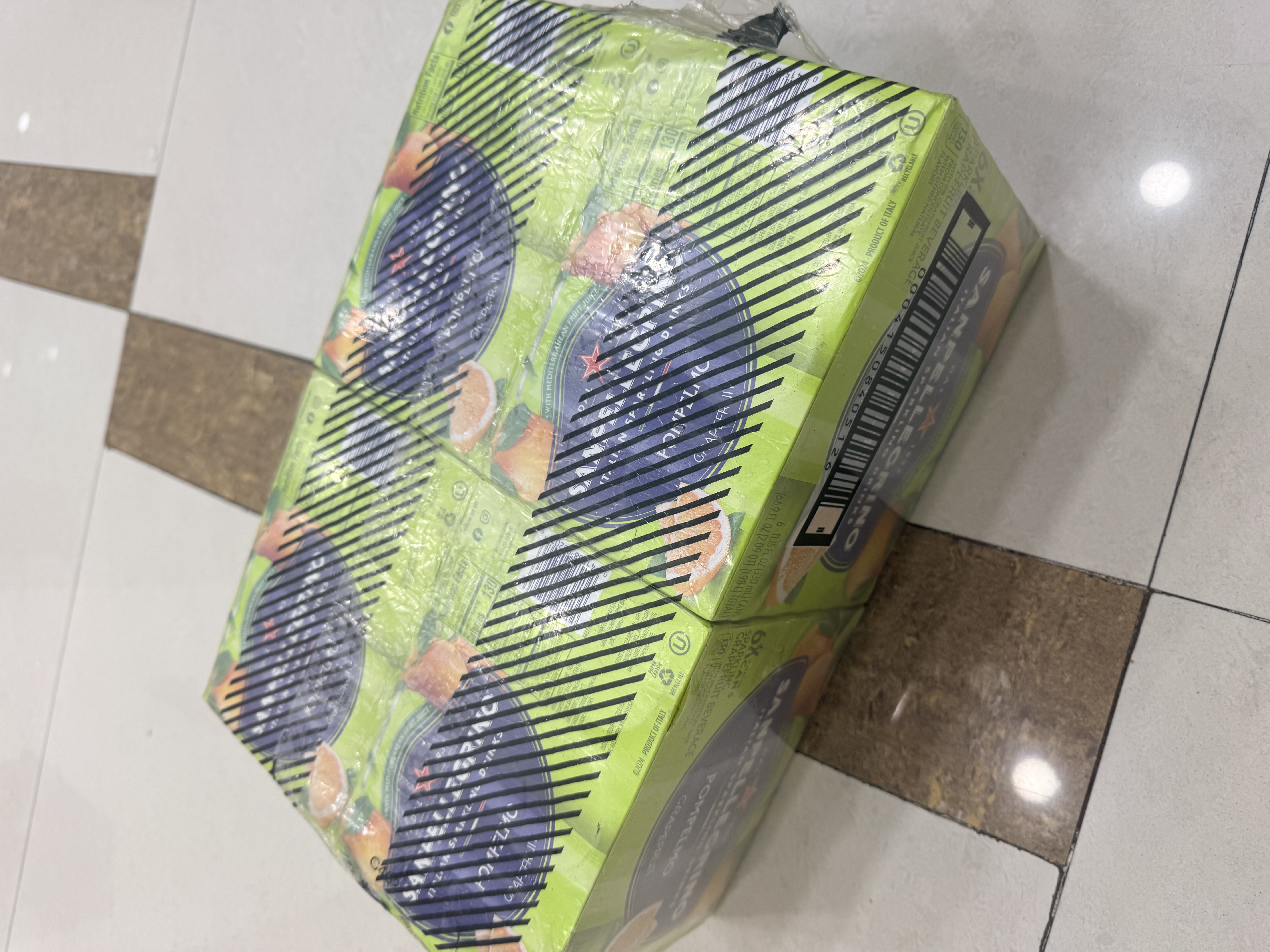 圣培露（S.PELLECRINO）含气西柚柠檬果汁330ml*24  意大利进口气泡水家庭囤货饮料送礼 实拍图