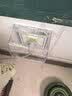 国际电工（FDD） 86型自粘贴加高插座防水罩防溅盒智能电源插座防水盒保护罩 白色透明一位加高防水盒 实拍图