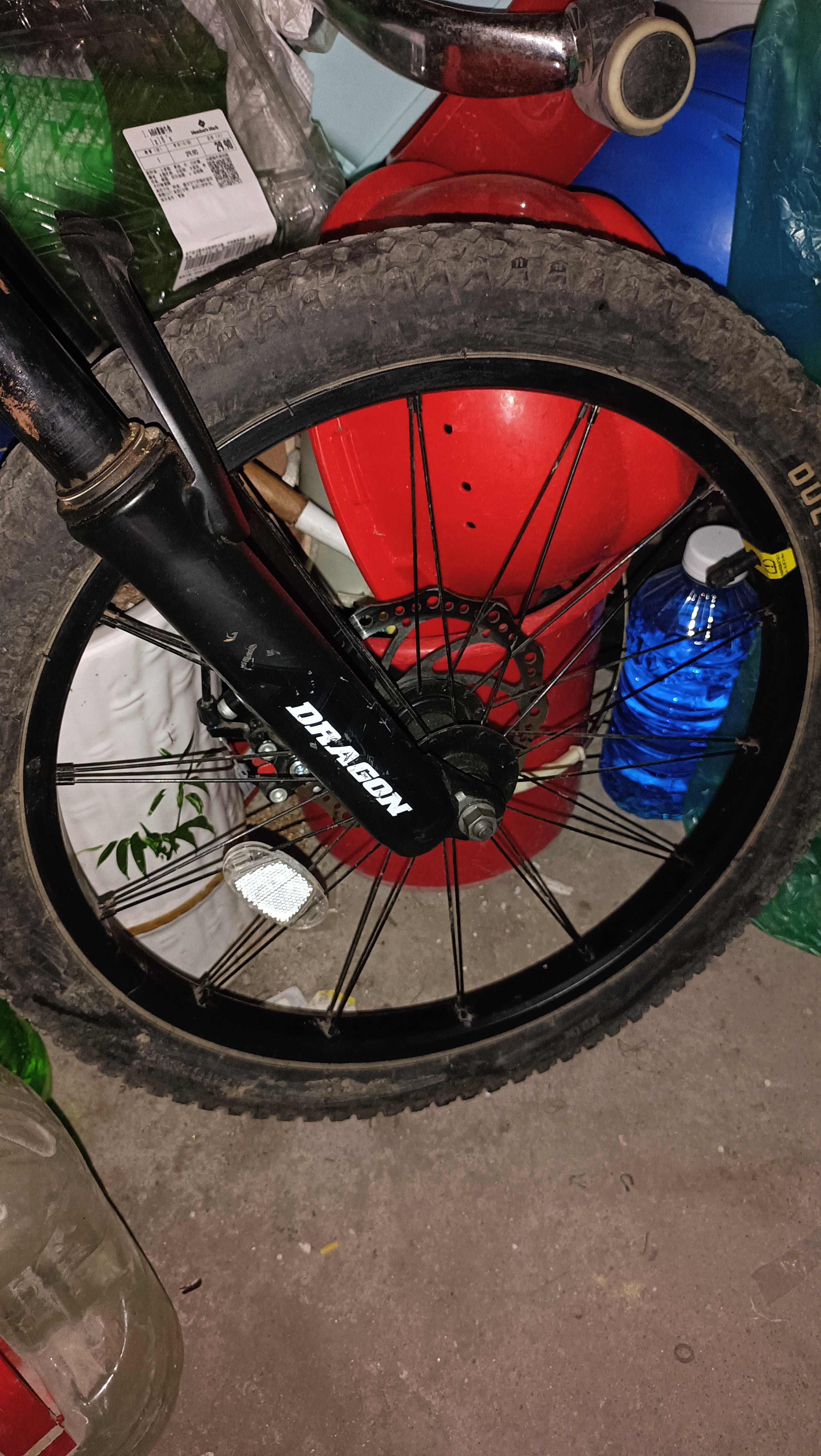 正新自行车内胎 20X1.90/2.125 美嘴33MM 城市折叠车内胎户外骑行 实拍图