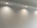 雷士（NVC） LED防眩筒灯射灯嵌入式无主灯家用客厅过道玄关灯服装店洗墙灯 【Ra98全光谱/护眼】桂影pro黑-12W暖白 实拍图