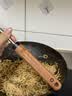 京东京造 锅铲 304不锈钢炒菜铲子厨房炒菜专用中式铲铁铲乌檀木手柄40cm 实拍图