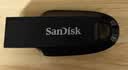 Sandisk闪迪64GB USB3.2 U盘 CZ550黑色 读速100MB/s 安全加密 数据恢复 学习办公电脑车载 高速大容量优盘 实拍图