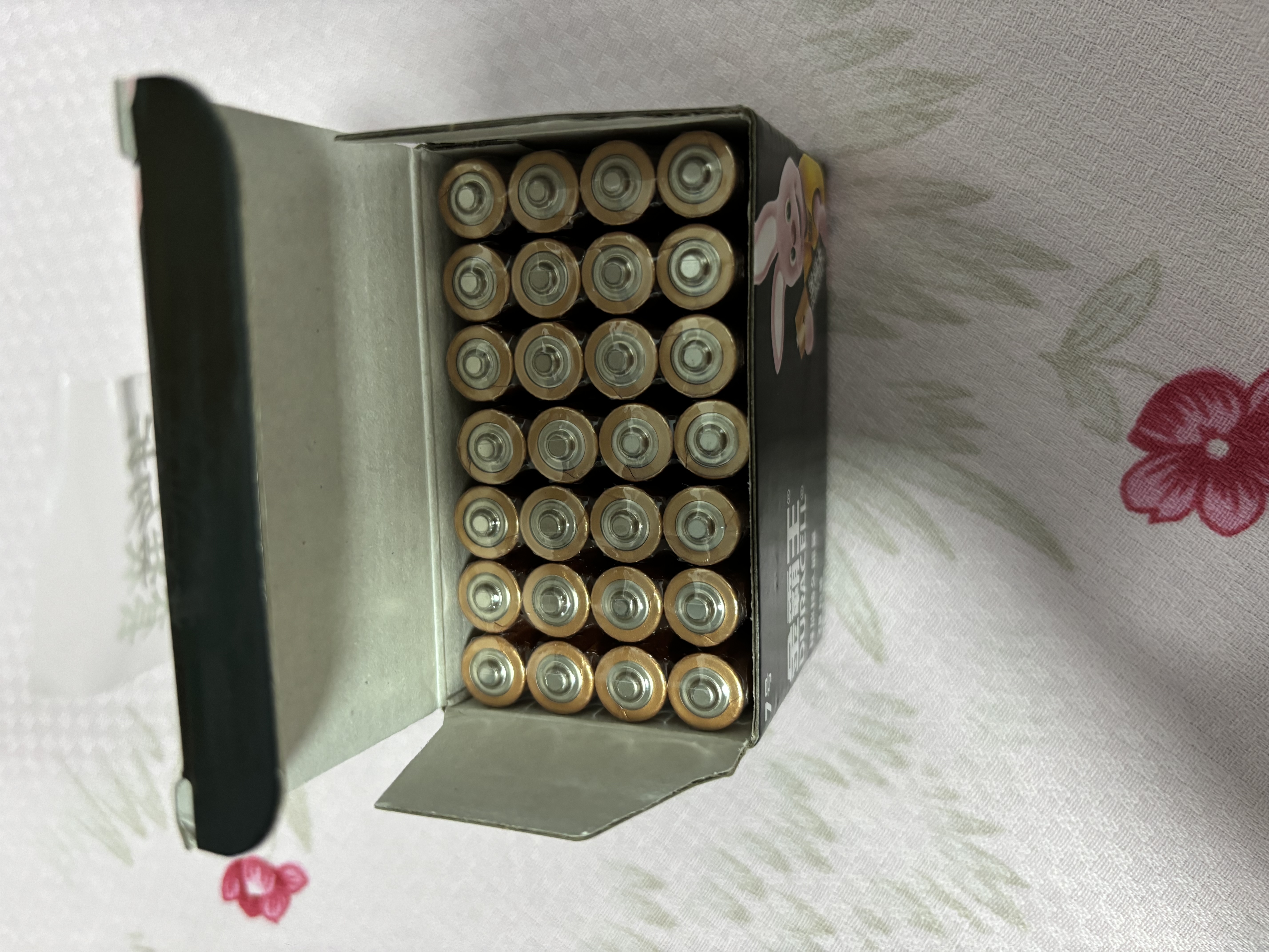 金霸王(Duracell) 7号碱性电池28粒装 适用耳温枪/血糖仪/儿童玩具/鼠标/体重秤/遥控器/血压计等 实拍图