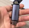 绿联读卡器USB/Type-C双口高速SD/TF4.0二合一多功能存储卡同读 适用电脑手机苹果17/16/iPad/相机 实拍图