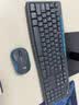 罗技（Logitech）MK275 键鼠套装 无线键鼠套装 办公键鼠套装 全尺寸 商务键鼠套装 带无线2.4G接收器 黑蓝色 实拍图
