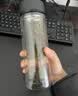 富光双层玻璃杯水杯子茶水分离泡茶杯男女士高颜值团购定制400ml 实拍图