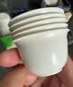 八千行一次性功夫茶杯茶具60ml稻壳茶杯高档加厚耐热品茗茶杯192只+杯架 实拍图