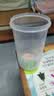 塑料密封罐五谷杂粮厨房收纳食品级透明罐盒子零食干货茶叶储物罐 1100ml一个装 实拍图
