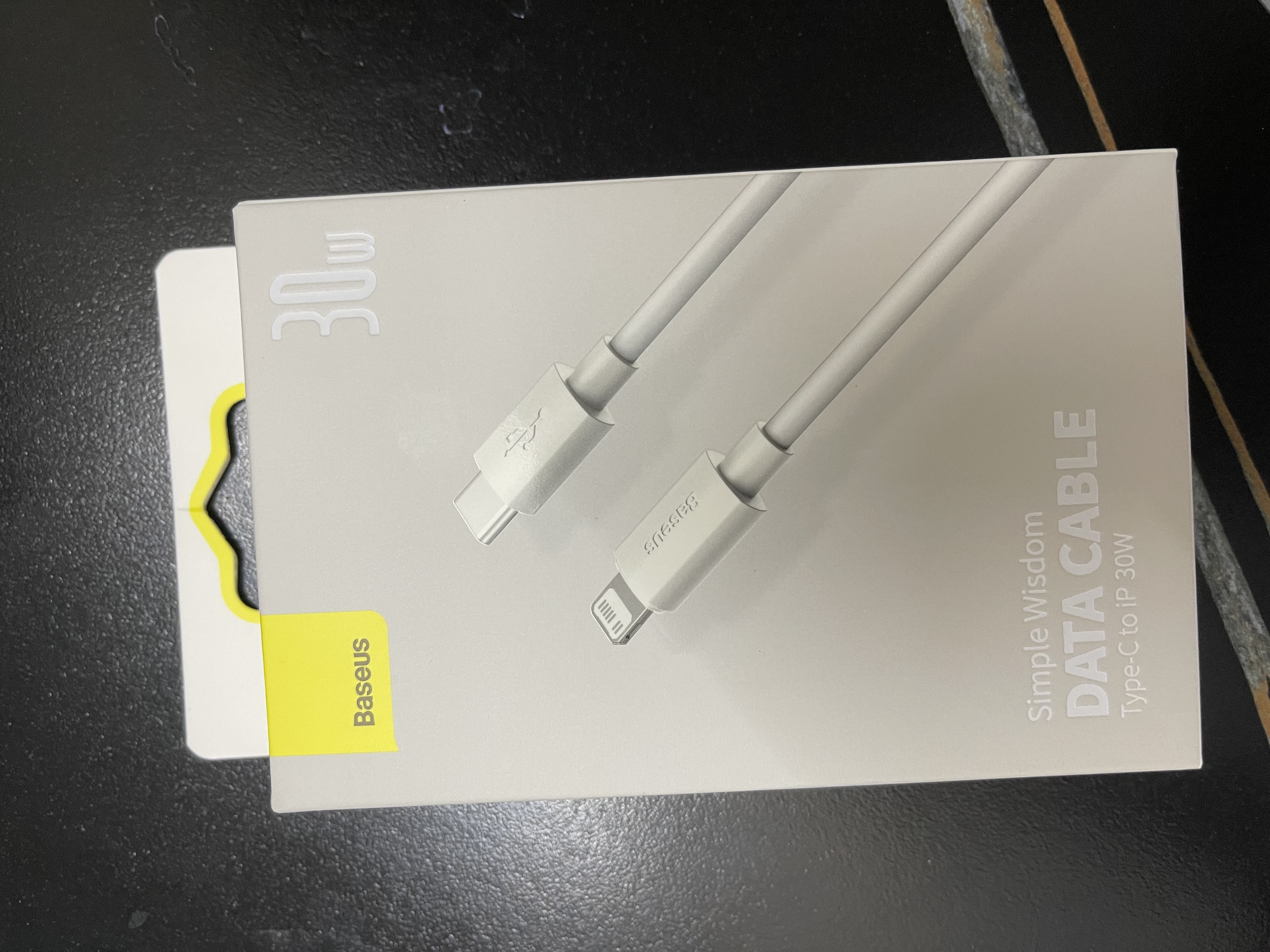 倍思苹果数据线PD30/20W快充线Type-c to lightning充电线适用iPhone14/13Pro Max/12/11手机车载1米 实拍图