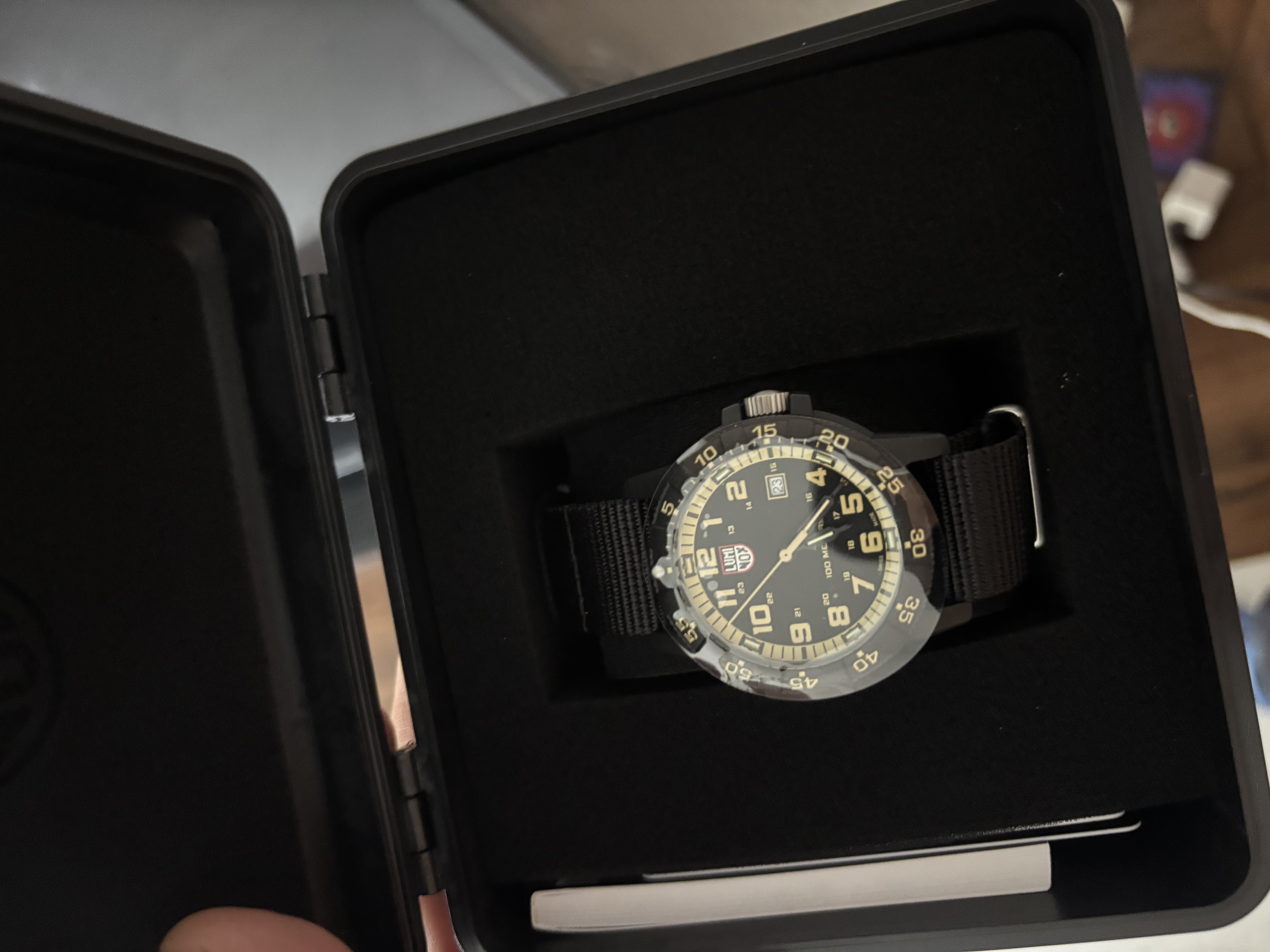 雷美诺时（Luminox） 鲁美诺斯瑞士表 海龟系列户外运动防水100米石英手表男中秋礼物 XS.0333 实拍图