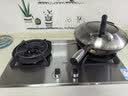 老板（Robam）【推荐全面平P1新品灶】不锈钢天然气燃气炉家用灶具以旧换新上门安装双灶台JZT-57G7A新老混发 实拍图