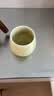 龙泉青瓷功夫茶具陶瓷茶杯家用泡茶杯办公室主人杯单杯无柄杯中式冰裂水杯 弟窑米黄 实拍图