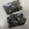 【一包用一年】耐用高弹力一次性头绳皮筋发绳发圈橡皮筋黑色 黑色薄款中圈1000根 实拍图