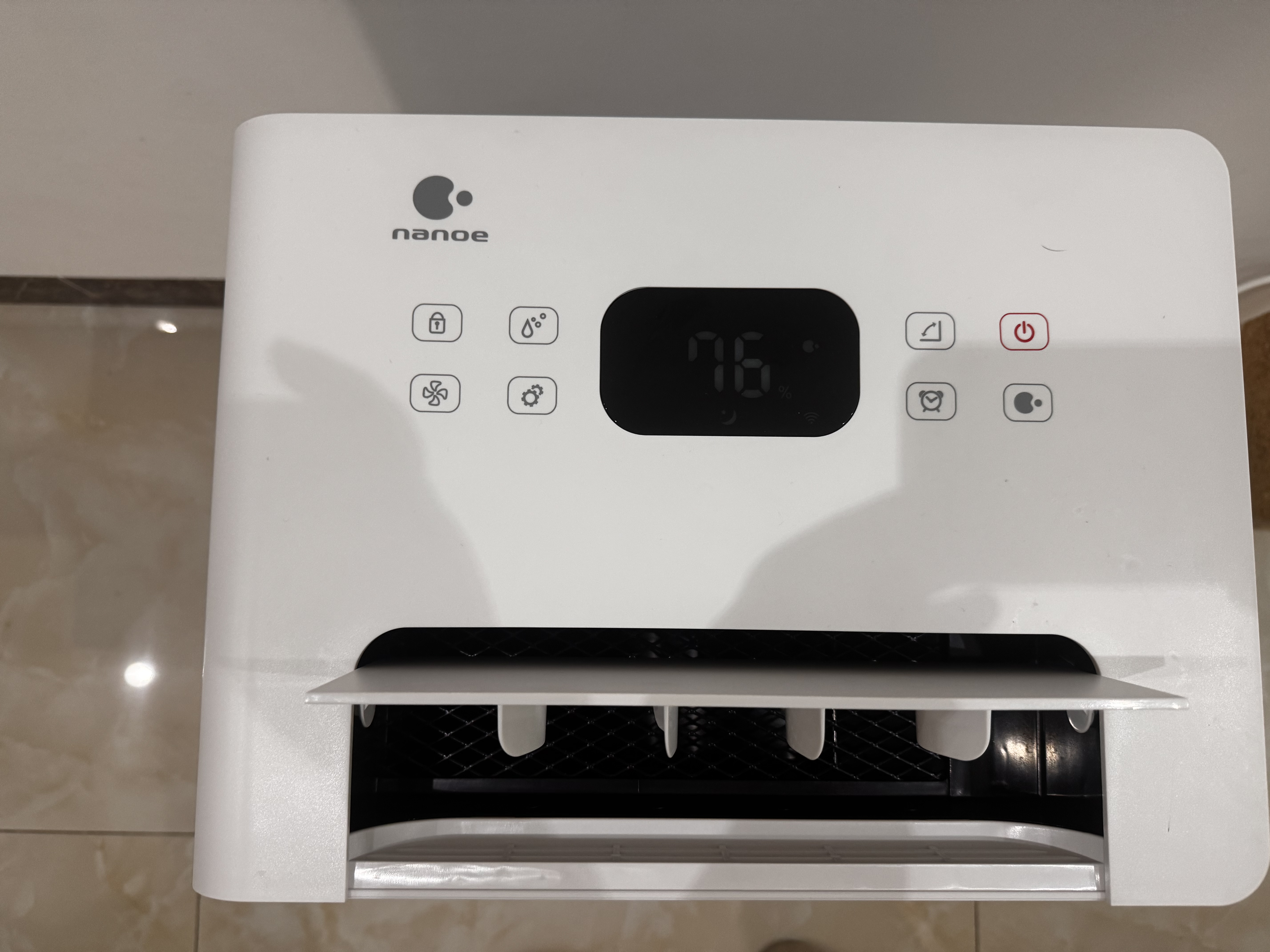 浦力适（PUREST）除湿机N50 53升/天120㎡ nanoe除菌净化 家用大户型卧室客厅地下室吸除湿器干衣抽湿机APP智控防潮 实拍图