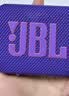 JBL GO4 音乐金砖四代 蓝牙音箱 户外便携音箱 手机电脑音响  爬山徒步骑行推荐  开学礼物  烟影紫 实拍图