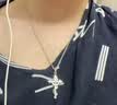BJYLS925纯银孤星戒指男生小众单身尾戒指环高级感首饰生日礼物送男友 s925银孤星单身戒指 实拍图