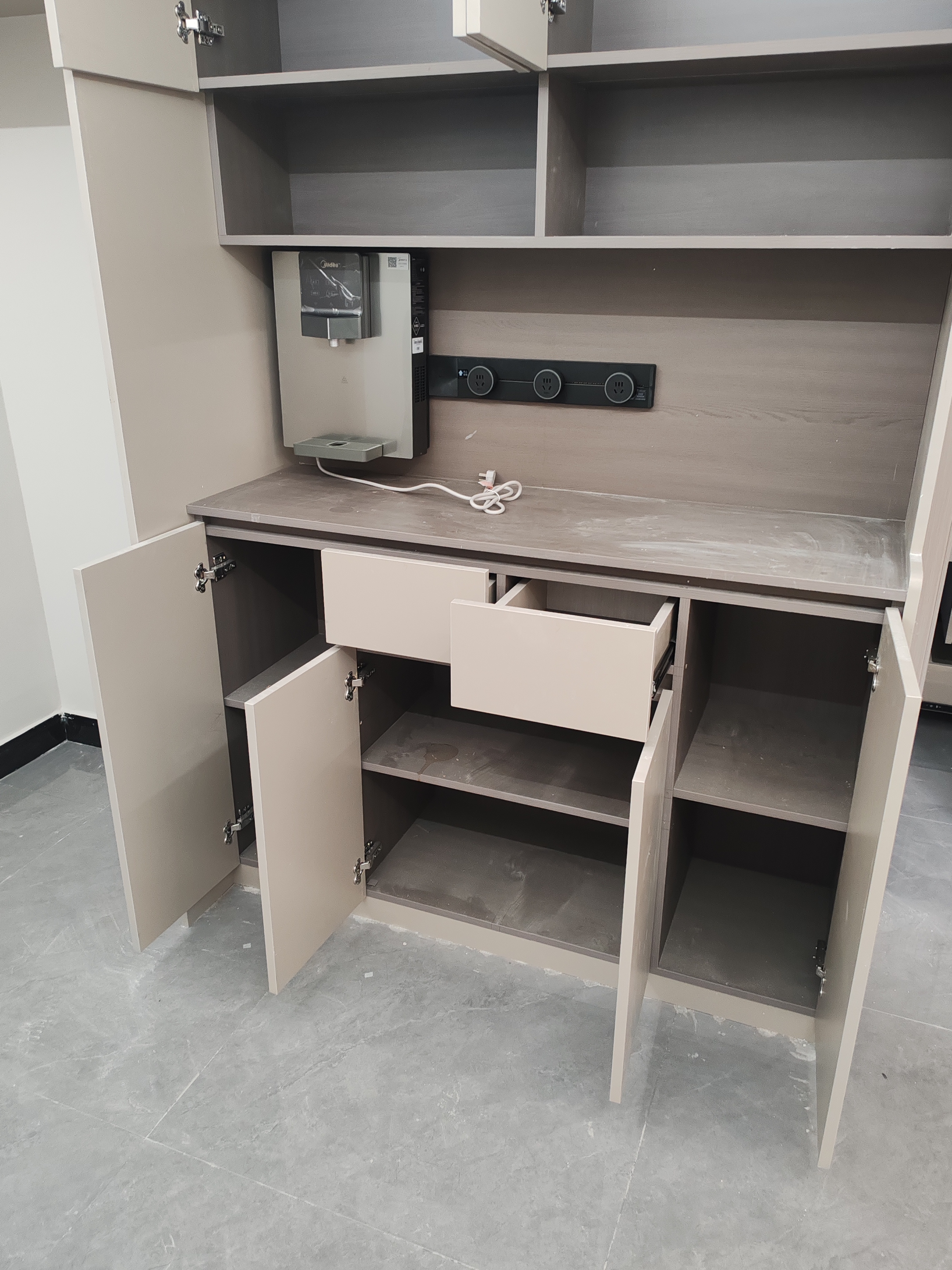 美的（Midea）净水器家用1200G流速母婴直饮机厨房台下式RO反渗透加热一体机餐边柜壁挂式管线机华凌全屋套装 【热销款】官方即热管线机+净水器 实拍图