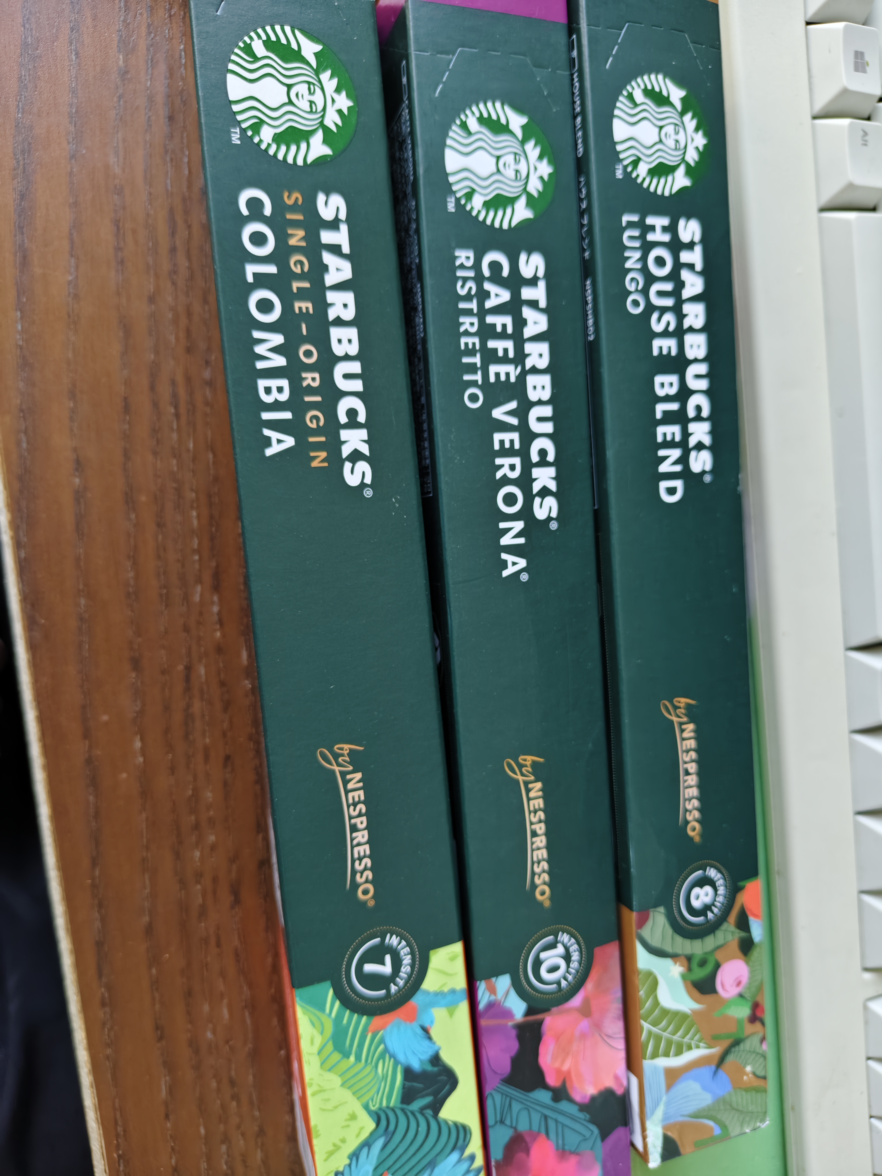星巴克（Starbucks）胶囊咖啡 意式浓缩重烘黑咖啡 5.5g*10颗 适配Nespresso胶囊机 实拍图