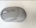 联想（Lenovo）小新M2双模无线蓝牙鼠标 可充电长续航 轻音便携 类肤手感 舒适办公鼠标 笔记本平板鼠标M2-BT 灰 实拍图