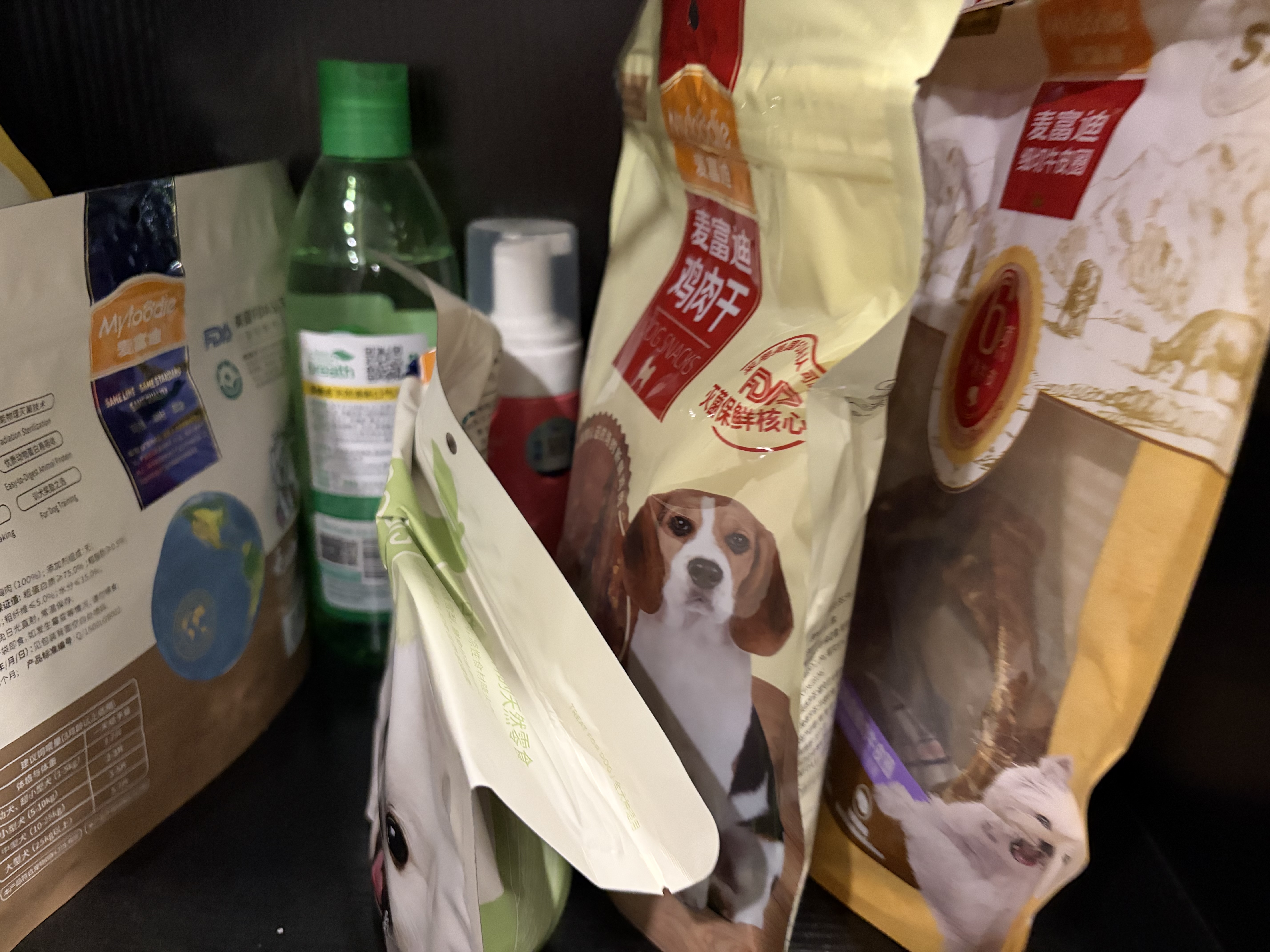 麦富迪（Myfoodie）狗狗零食水果肉干小型中大型老年犬磨牙棒训练宠物零食混合装400g 实拍图