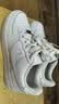 耐克NIKE女子空军一号AF1 百搭高中生运动鞋DH2920-111白37.5 实拍图