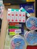 得力（deli）【超级爆款】48只25mm彩色长尾夹票夹 4#中号金属燕尾夹票据文件夹办公 48只/筒 8554 实拍图