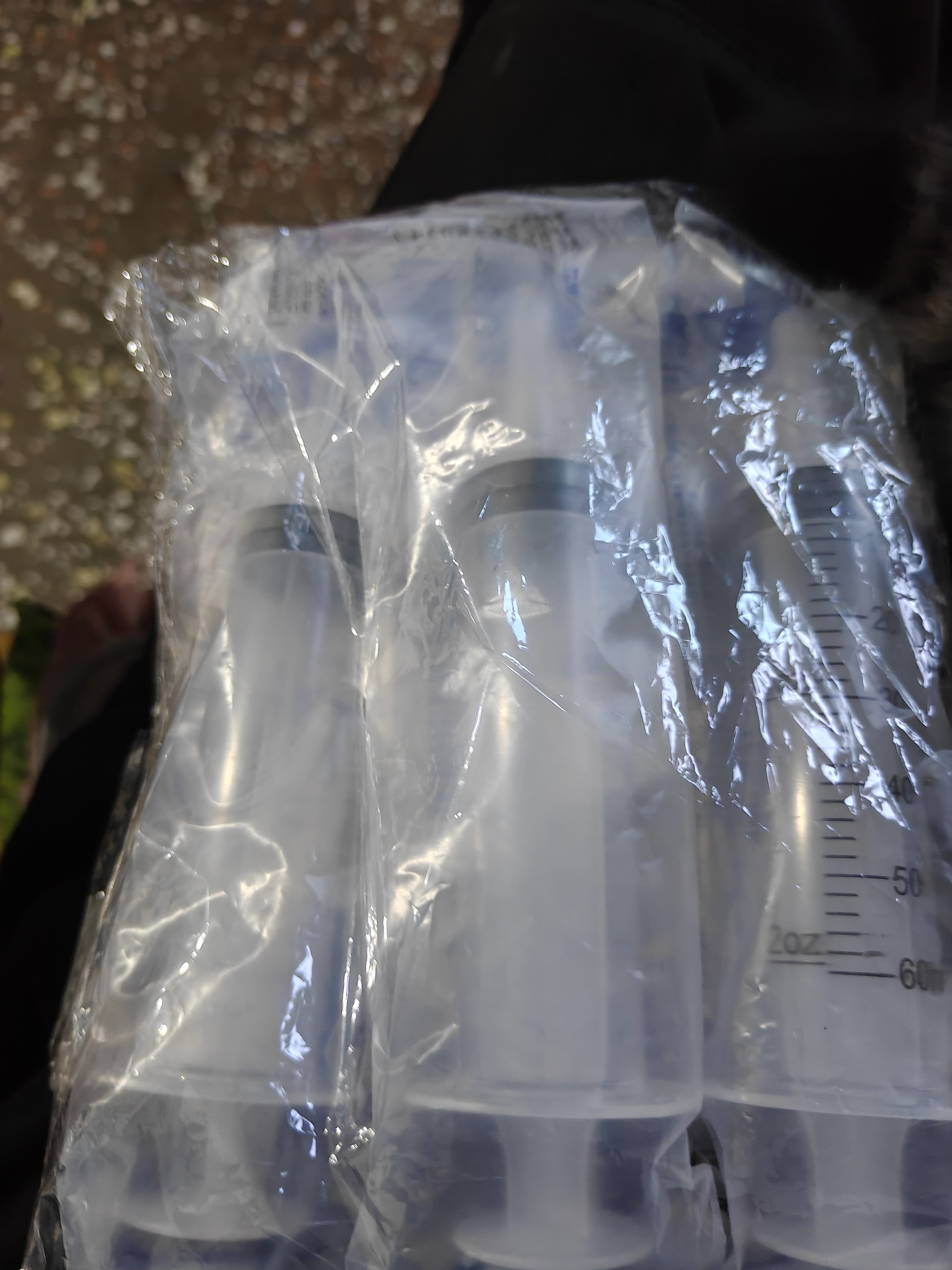 薛湖卧床失能老人护理流食助推器鼻饲喂食器针管注射器灌肠60ml三个 实拍图