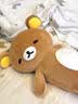 HOOOTTOYS日本正版轻松熊玩偶睡衣可爱毛绒公仔抱枕肥宅轻松熊女友生日礼物 【日版】肥宅L躺姿玩偶 实拍图
