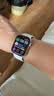 Apple/苹果 Watch S11 智能手表GPS款42毫米玫瑰金色铝金属表壳淡桃粉色运动型表带S/M MEUN4CH/B 实拍图