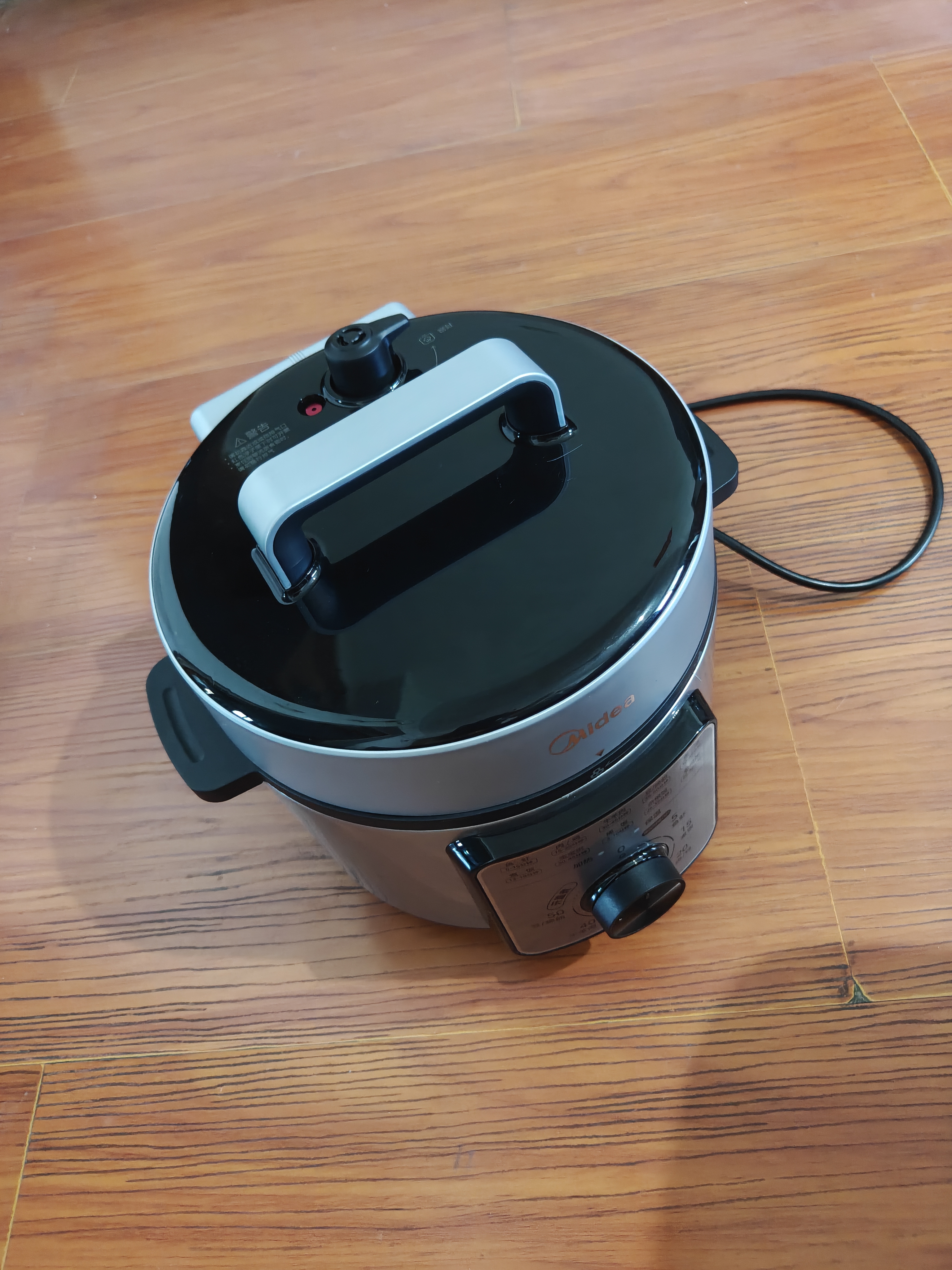 美的（Midea）电压力锅高压70kPa电饭煲4L家用4-5人多功能一体开盖火锅煲汤炖煮电饭锅MY-E4809 实拍图