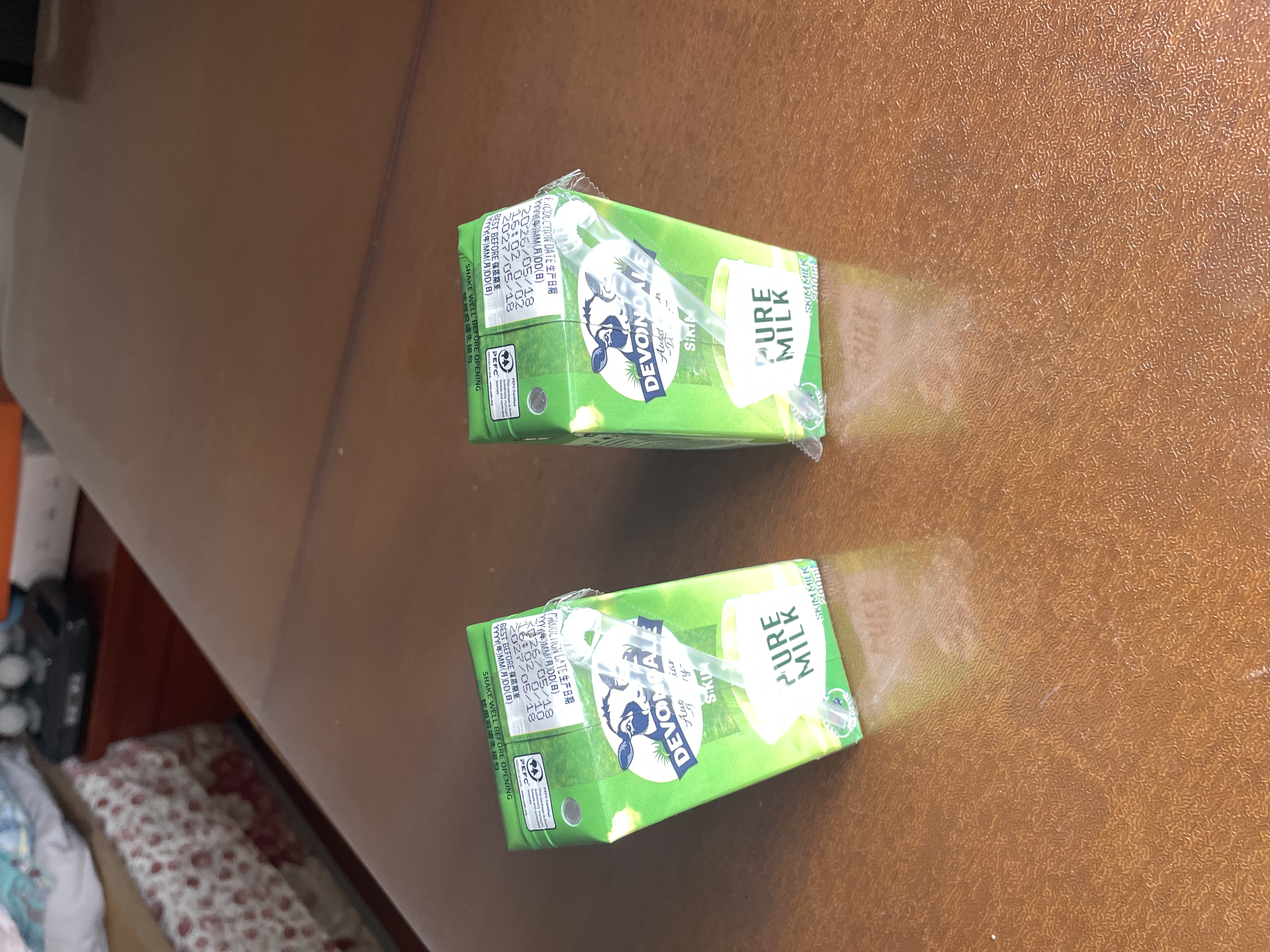 德运（Devondale）脱脂纯牛奶200ml*24盒/箱装澳洲原装进口高钙0脂肪早餐奶中秋礼品 实拍图