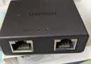 绿联 网线分线器一拖二 千兆网络扩展器上网转接头转换器 RJ45双网口延长器直通头宽带接口分接器35598 实拍图