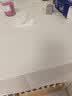 无印良品餐桌布防水防棉麻桌布纯色布茶几布书桌盖布90*140奶油白 实拍图