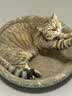 疯狂的主人 猫抓板窝超大号猫玩具猫爪板猫抓盆不掉屑猫窝碗形圆形瓦楞纸 实拍图