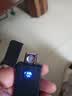 充电打火机防风电子点烟器钨丝usb智能感应点烟器打火机 黑色（两款混发） 实拍图