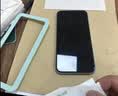 绿联【无黑边不挡屏】适用苹果17钢化膜iPhone17手机膜16Pro通用无边高清全屏防摔防爆保护膜 2片装 实拍图