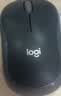 罗技（Logitech）M185鼠标 无线鼠标 办公鼠标 对称鼠标 黑色灰边 带无线2.4G接收器 实拍图