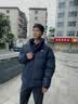 安踏（ANTA）加厚保暖外套棉服男士冬季防泼水防风立领夹棉运动夹克服装 【夹棉保暖棉服-组合标】黑-2 2XL 实拍图