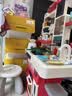 Eve Stone SPECIAL GIRL LIKE YOU玩具女孩厨房玩具3-6岁套装仿真厨具做饭煮饭儿童过家家女童礼物 超大号100cm+烤面包机+101件套红 小厨房4岁男女孩6-12岁宝宝生 实拍图
