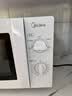 美的（Midea）微波炉经典双旋钮家用小型20L平板式易清洁便捷高效速热杀菌除味随机发货2026新款M202 实拍图