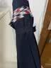 天堂伞 加大雨伞三折 经典商务伞格纹10骨加大雨伞男女 藏青 实拍图