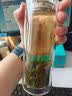 富光双层玻璃杯水杯子茶水分离泡茶杯男女士高颜值团购定制400ML 实拍图